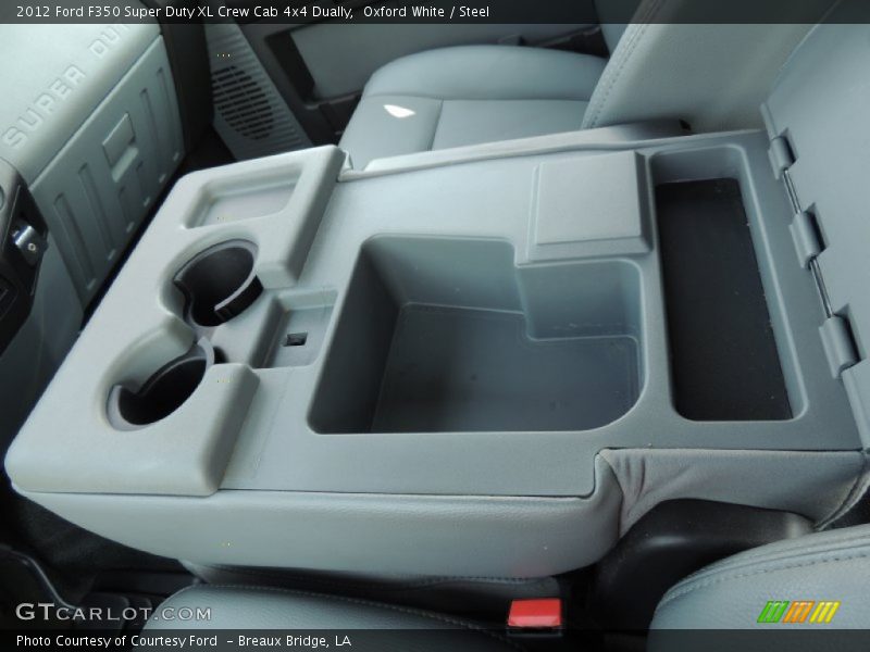 Oxford White / Steel 2012 Ford F350 Super Duty XL Crew Cab 4x4 Dually