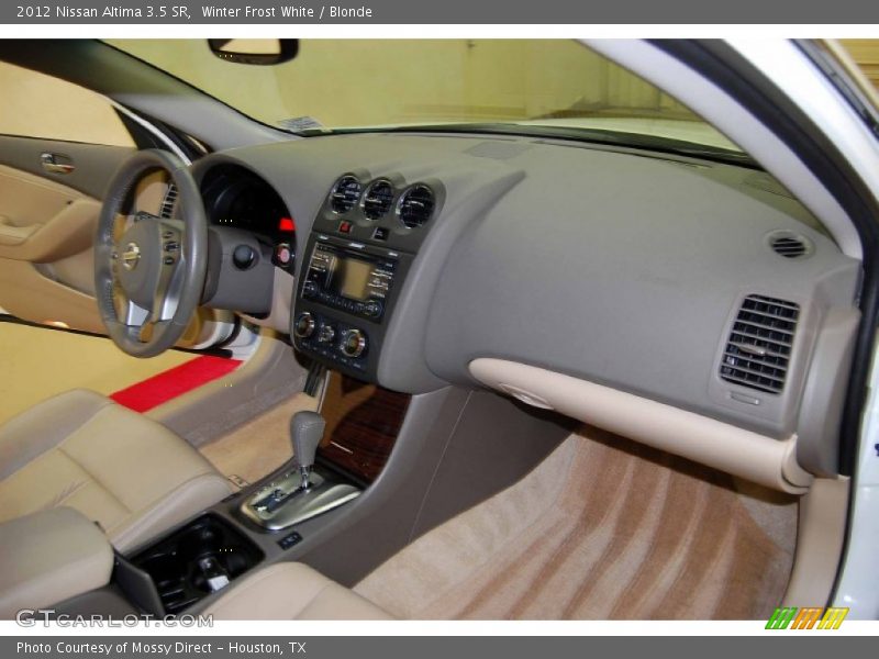 Winter Frost White / Blonde 2012 Nissan Altima 3.5 SR