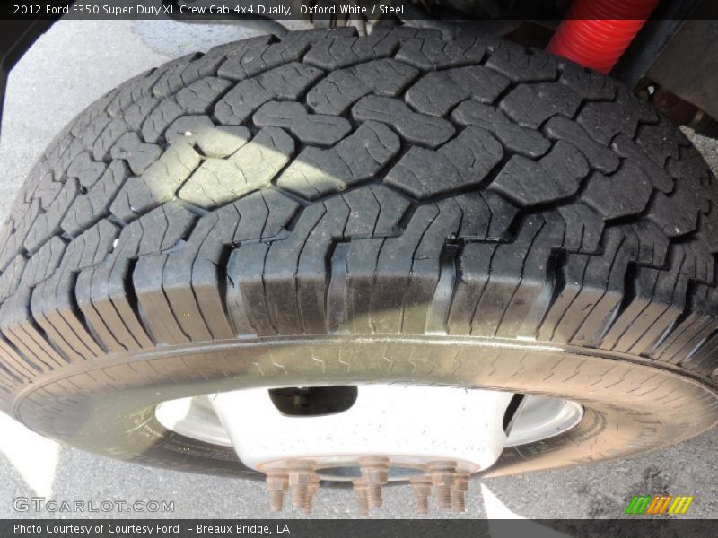 Oxford White / Steel 2012 Ford F350 Super Duty XL Crew Cab 4x4 Dually