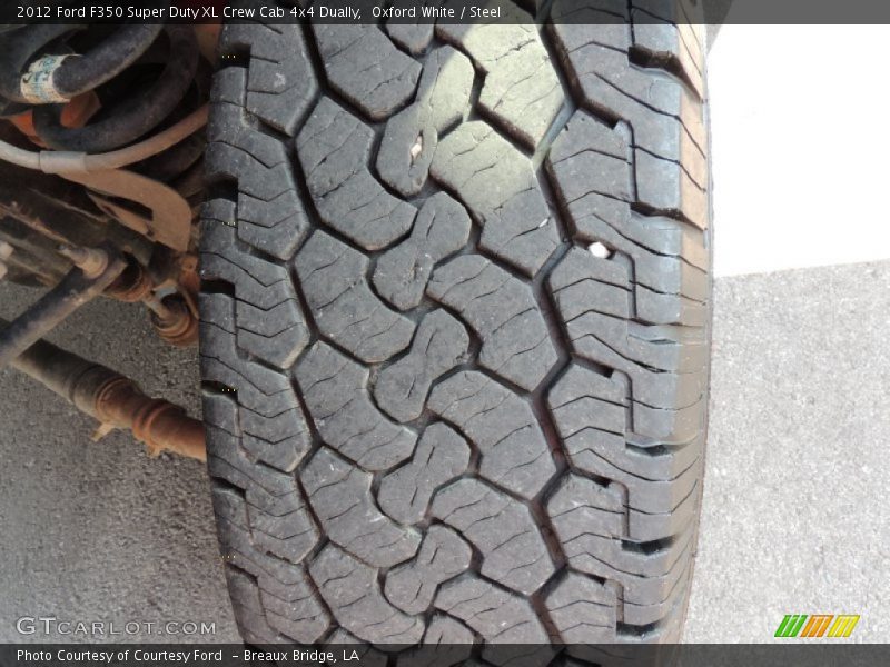 Oxford White / Steel 2012 Ford F350 Super Duty XL Crew Cab 4x4 Dually