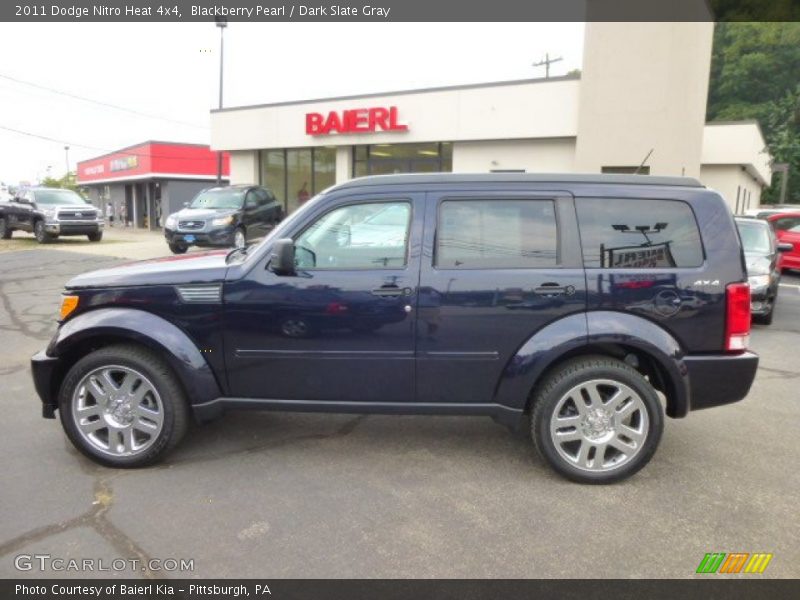 Blackberry Pearl / Dark Slate Gray 2011 Dodge Nitro Heat 4x4