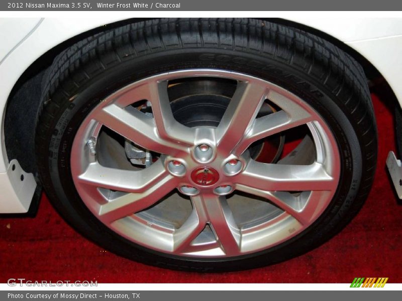 Winter Frost White / Charcoal 2012 Nissan Maxima 3.5 SV