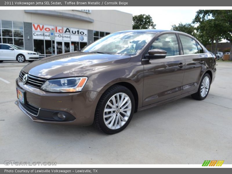 Toffee Brown Metallic / Cornsilk Beige 2011 Volkswagen Jetta SEL Sedan