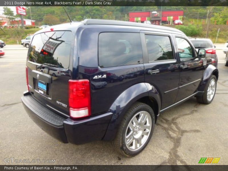 Blackberry Pearl / Dark Slate Gray 2011 Dodge Nitro Heat 4x4