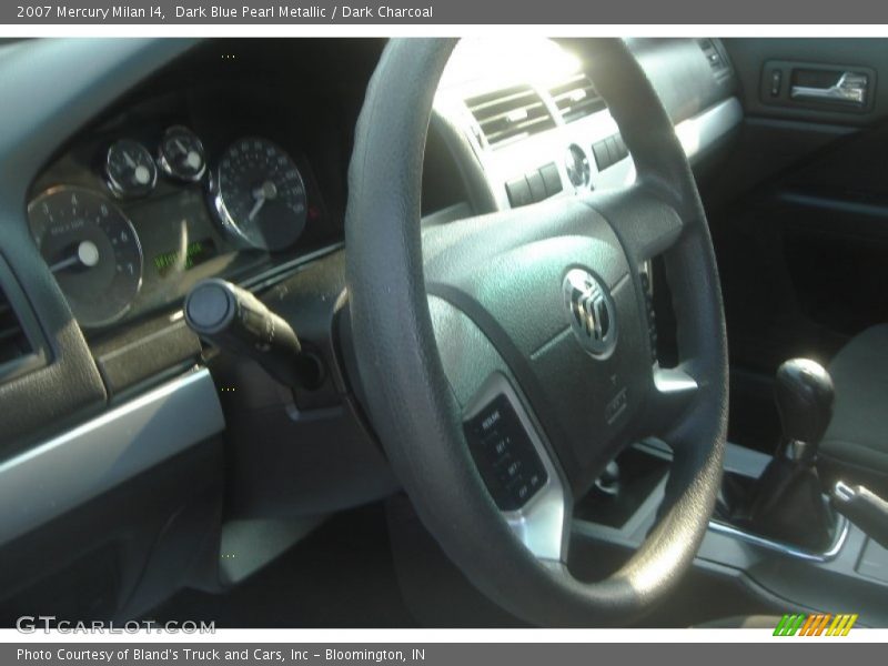 Dark Blue Pearl Metallic / Dark Charcoal 2007 Mercury Milan I4