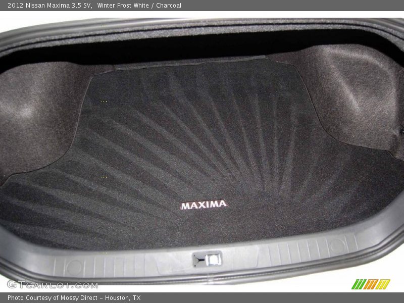 Winter Frost White / Charcoal 2012 Nissan Maxima 3.5 SV