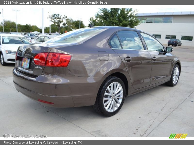 Toffee Brown Metallic / Cornsilk Beige 2011 Volkswagen Jetta SEL Sedan