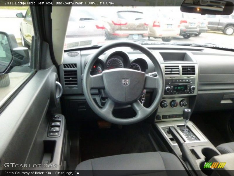 Blackberry Pearl / Dark Slate Gray 2011 Dodge Nitro Heat 4x4