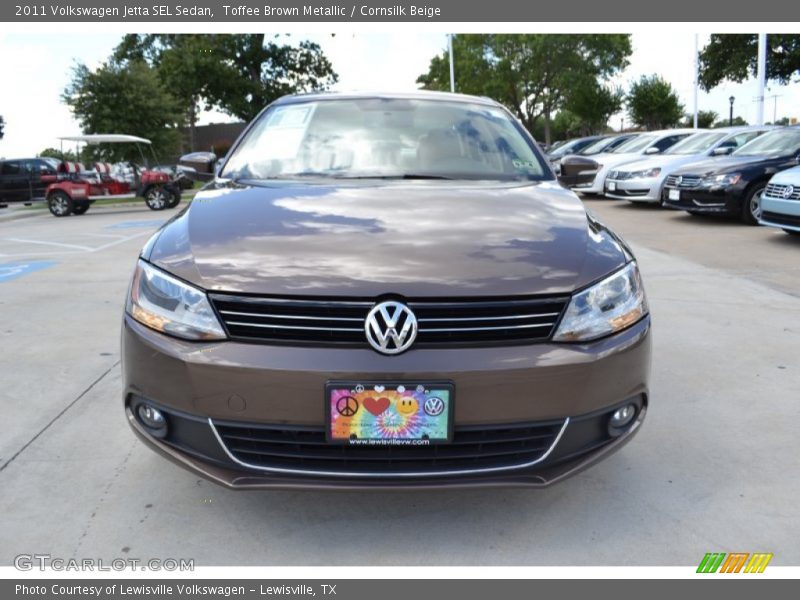 Toffee Brown Metallic / Cornsilk Beige 2011 Volkswagen Jetta SEL Sedan