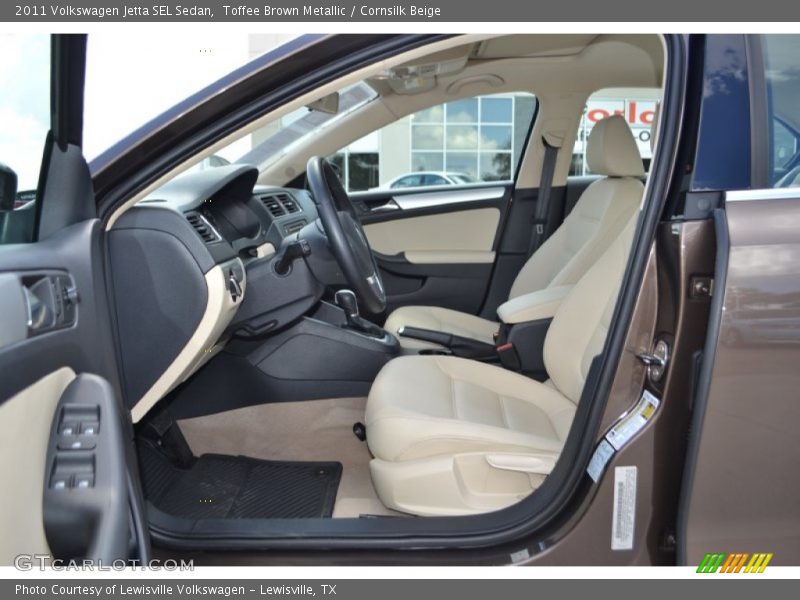 Toffee Brown Metallic / Cornsilk Beige 2011 Volkswagen Jetta SEL Sedan