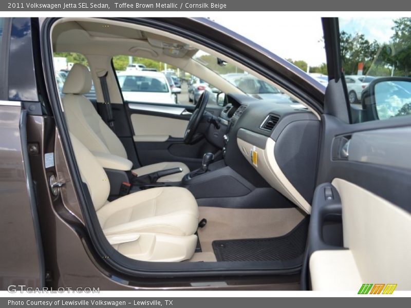 Toffee Brown Metallic / Cornsilk Beige 2011 Volkswagen Jetta SEL Sedan