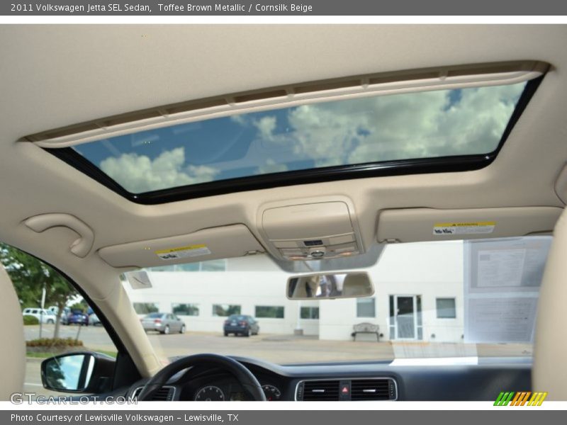 Toffee Brown Metallic / Cornsilk Beige 2011 Volkswagen Jetta SEL Sedan