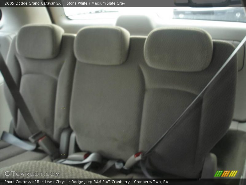 Stone White / Medium Slate Gray 2005 Dodge Grand Caravan SXT
