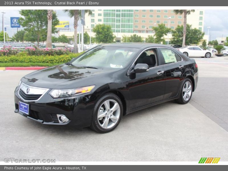 Crystal Black Pearl / Ebony 2013 Acura TSX Technology