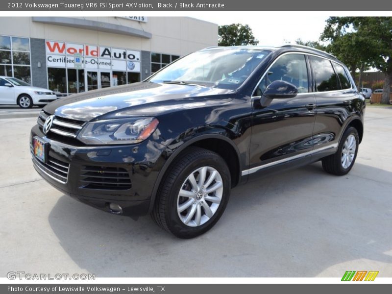 Black / Black Anthracite 2012 Volkswagen Touareg VR6 FSI Sport 4XMotion