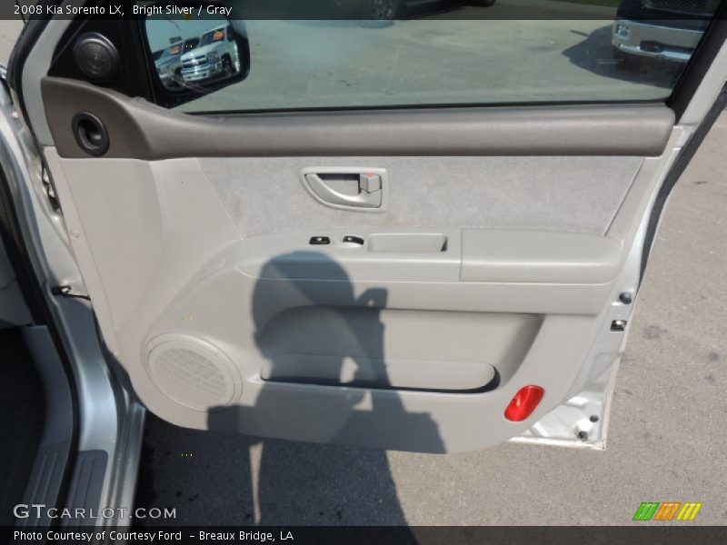 Bright Silver / Gray 2008 Kia Sorento LX