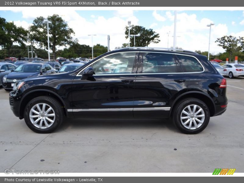 Black / Black Anthracite 2012 Volkswagen Touareg VR6 FSI Sport 4XMotion