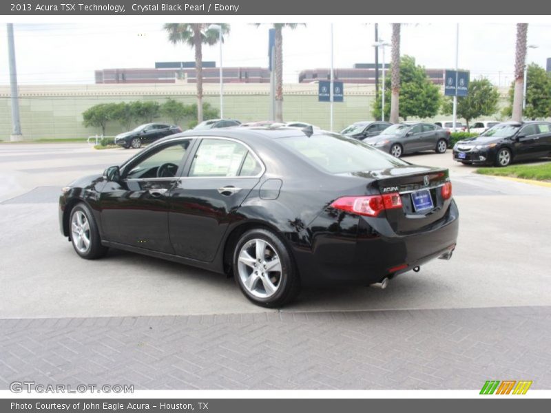Crystal Black Pearl / Ebony 2013 Acura TSX Technology