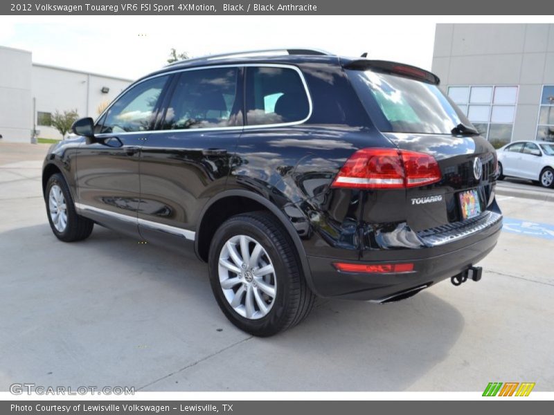 Black / Black Anthracite 2012 Volkswagen Touareg VR6 FSI Sport 4XMotion