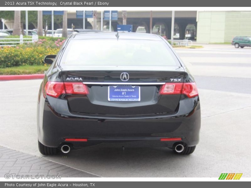 Crystal Black Pearl / Ebony 2013 Acura TSX Technology