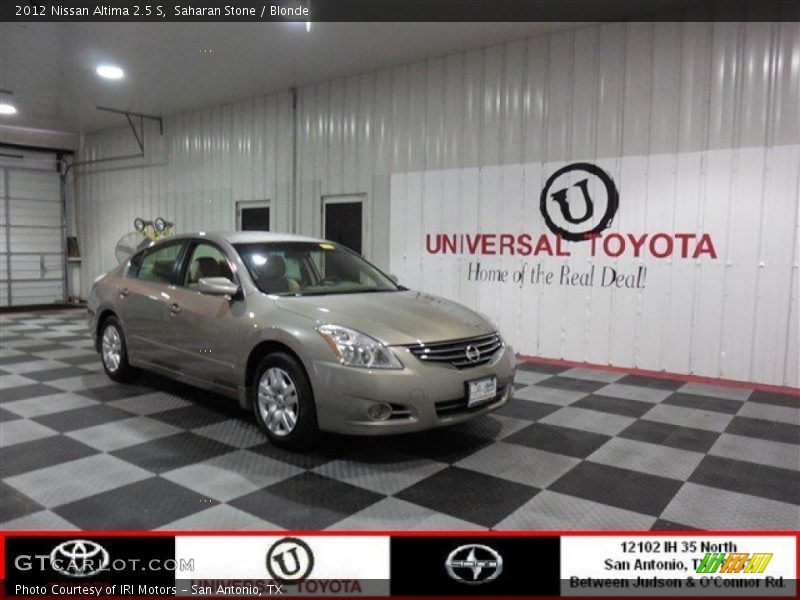 Saharan Stone / Blonde 2012 Nissan Altima 2.5 S