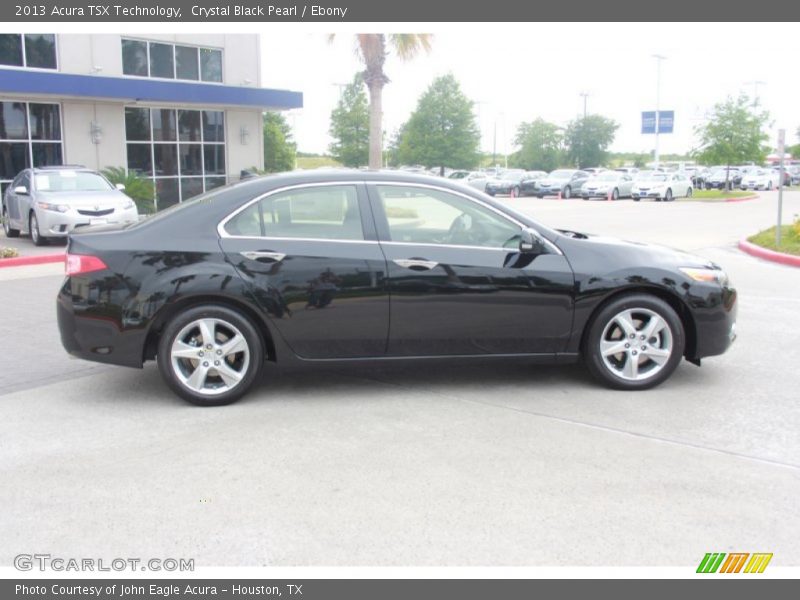Crystal Black Pearl / Ebony 2013 Acura TSX Technology