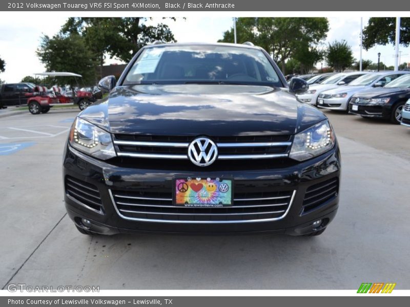Black / Black Anthracite 2012 Volkswagen Touareg VR6 FSI Sport 4XMotion
