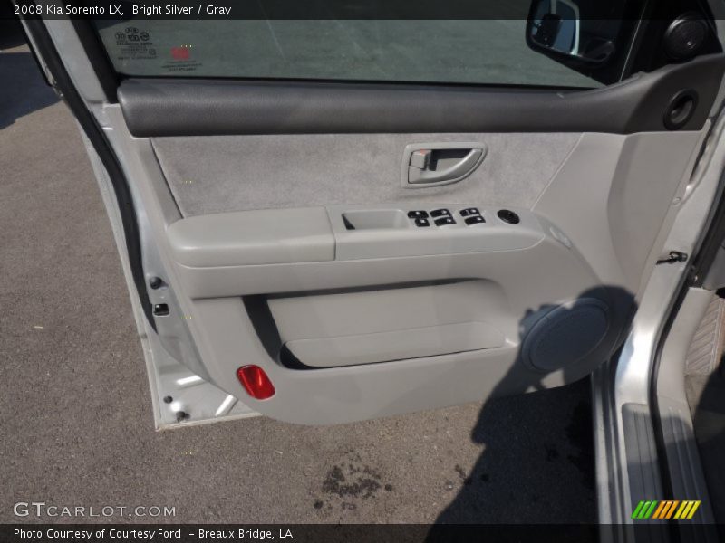 Bright Silver / Gray 2008 Kia Sorento LX