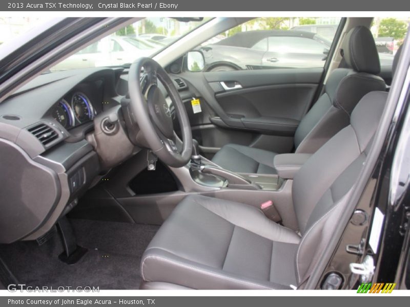 Crystal Black Pearl / Ebony 2013 Acura TSX Technology
