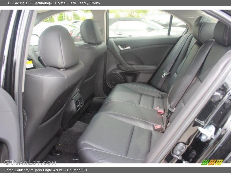 Crystal Black Pearl / Ebony 2013 Acura TSX Technology