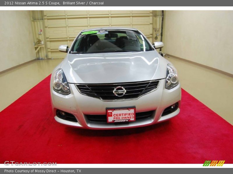 Brilliant Silver / Charcoal 2012 Nissan Altima 2.5 S Coupe