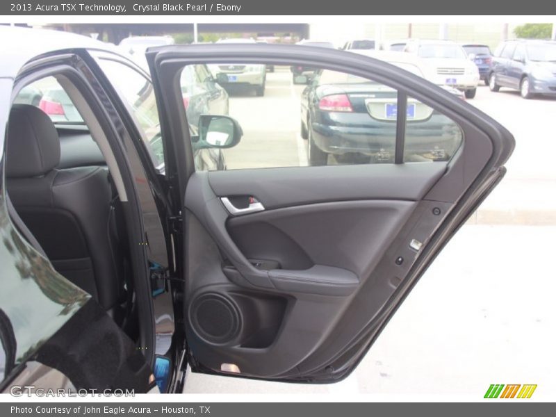 Crystal Black Pearl / Ebony 2013 Acura TSX Technology