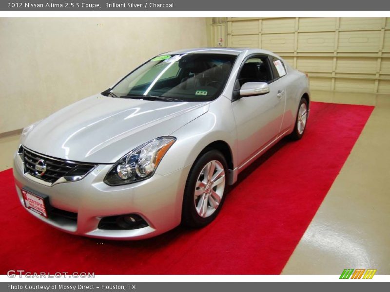 Brilliant Silver / Charcoal 2012 Nissan Altima 2.5 S Coupe
