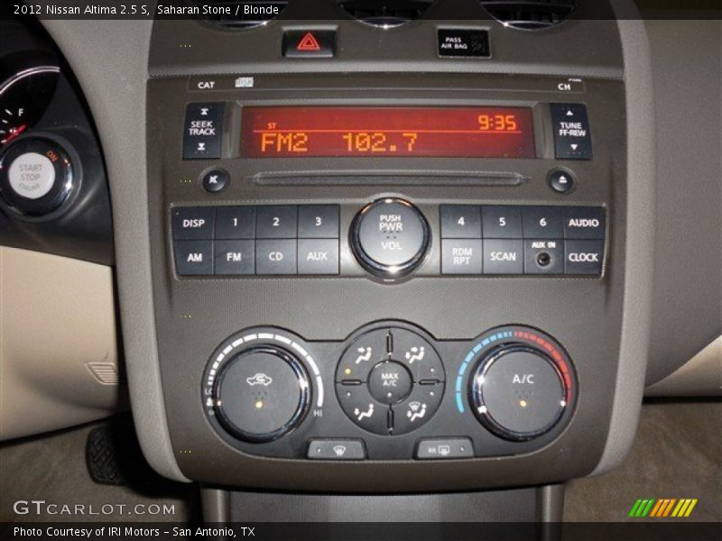 Saharan Stone / Blonde 2012 Nissan Altima 2.5 S
