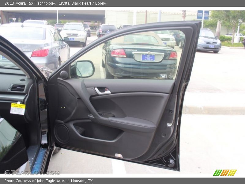 Crystal Black Pearl / Ebony 2013 Acura TSX Technology