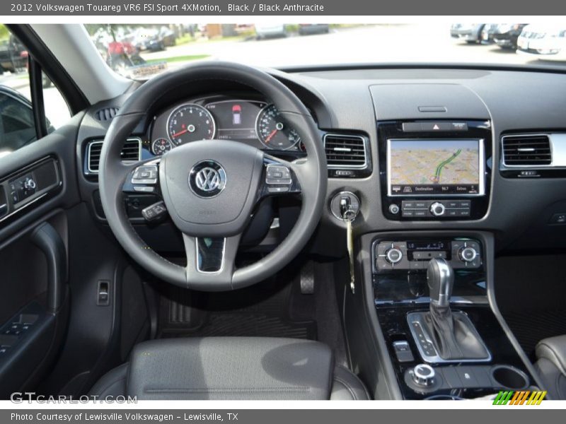 Black / Black Anthracite 2012 Volkswagen Touareg VR6 FSI Sport 4XMotion