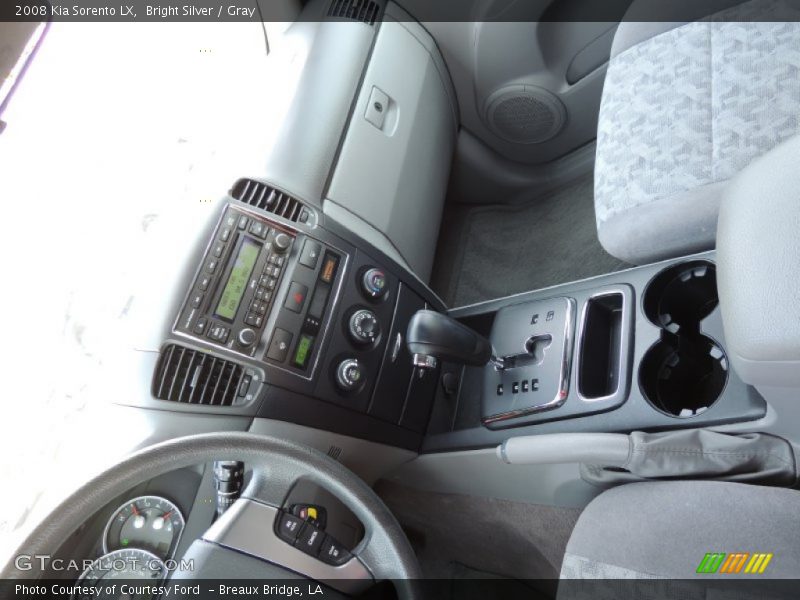 Bright Silver / Gray 2008 Kia Sorento LX