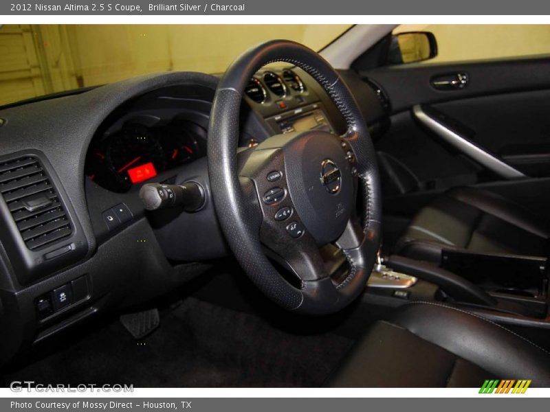 Brilliant Silver / Charcoal 2012 Nissan Altima 2.5 S Coupe