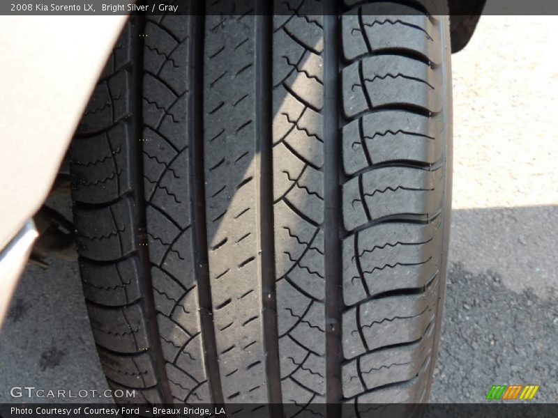Bright Silver / Gray 2008 Kia Sorento LX