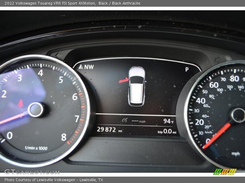 Black / Black Anthracite 2012 Volkswagen Touareg VR6 FSI Sport 4XMotion