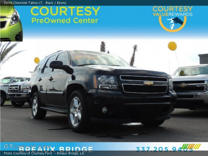 Black / Ebony 2009 Chevrolet Tahoe LT