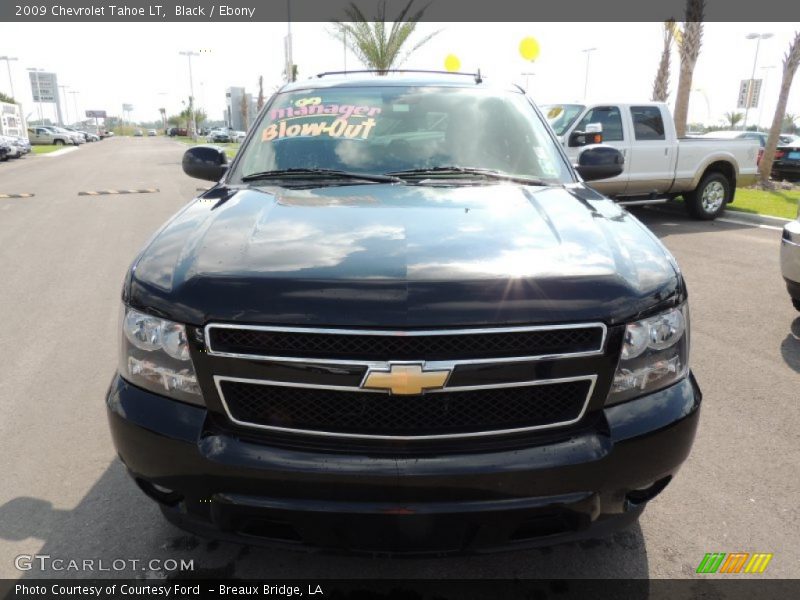 Black / Ebony 2009 Chevrolet Tahoe LT