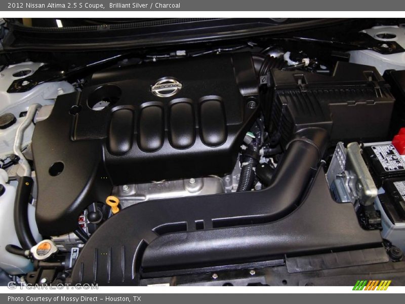 Brilliant Silver / Charcoal 2012 Nissan Altima 2.5 S Coupe