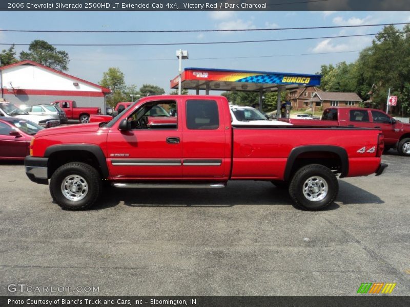 Victory Red / Dark Charcoal 2006 Chevrolet Silverado 2500HD LT Extended Cab 4x4
