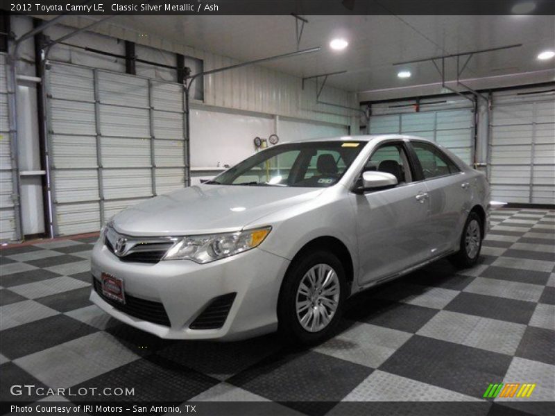 Classic Silver Metallic / Ash 2012 Toyota Camry LE