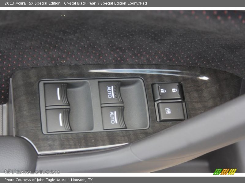 Crystal Black Pearl / Special Edition Ebony/Red 2013 Acura TSX Special Edition