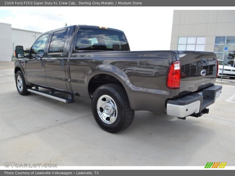  2009 F350 Super Duty XL Crew Cab Sterling Grey Metallic