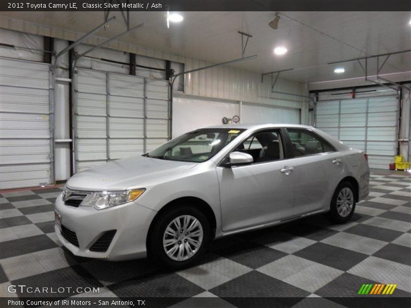 Classic Silver Metallic / Ash 2012 Toyota Camry LE