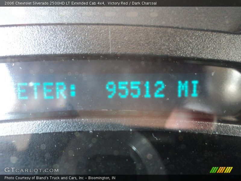 Victory Red / Dark Charcoal 2006 Chevrolet Silverado 2500HD LT Extended Cab 4x4