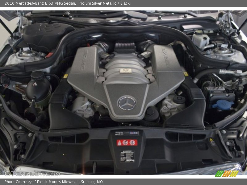  2010 E 63 AMG Sedan Engine - 6.3 Liter AMG DOHC 32-Valve VVT V8